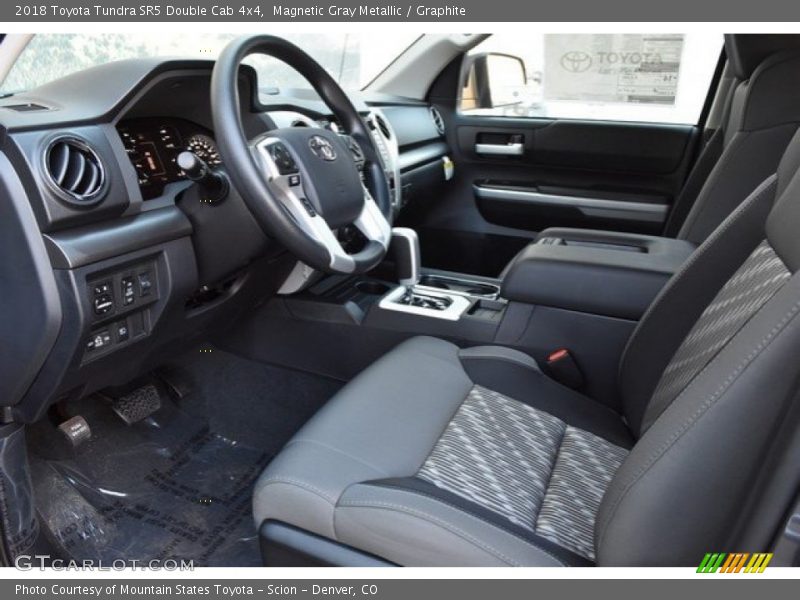 Magnetic Gray Metallic / Graphite 2018 Toyota Tundra SR5 Double Cab 4x4