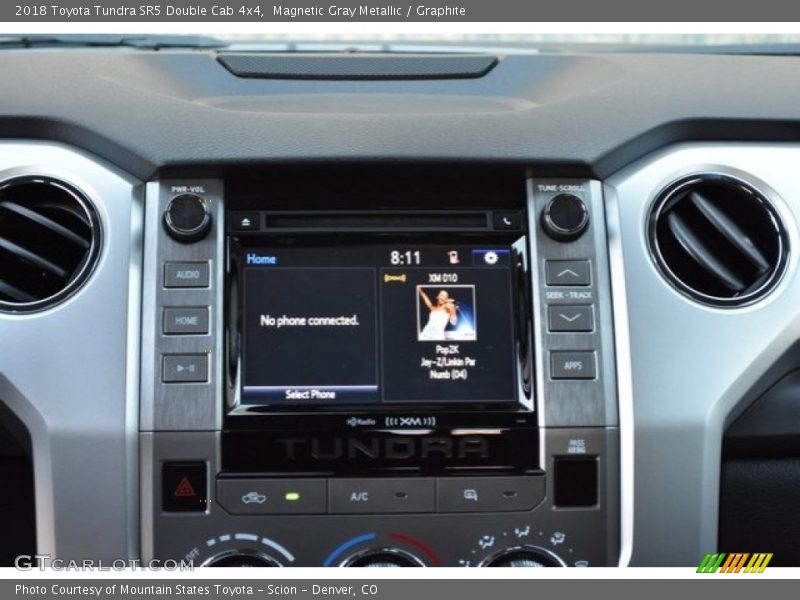 Magnetic Gray Metallic / Graphite 2018 Toyota Tundra SR5 Double Cab 4x4