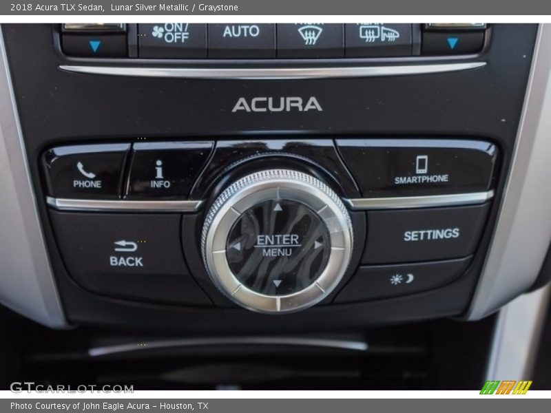 Lunar Silver Metallic / Graystone 2018 Acura TLX Sedan