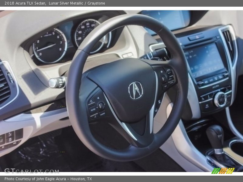 Lunar Silver Metallic / Graystone 2018 Acura TLX Sedan