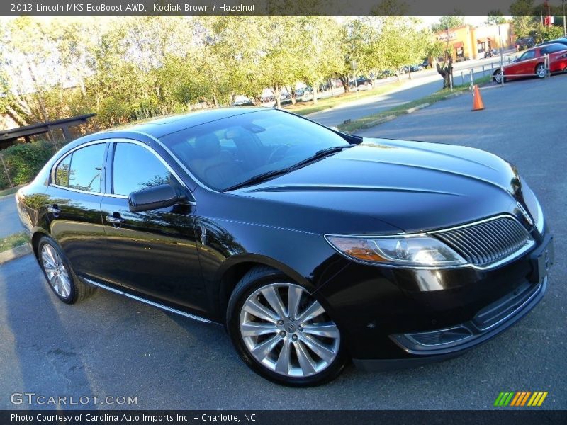 Kodiak Brown / Hazelnut 2013 Lincoln MKS EcoBoost AWD