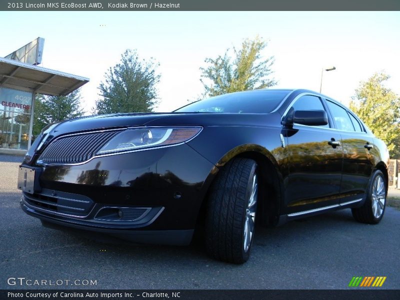 Kodiak Brown / Hazelnut 2013 Lincoln MKS EcoBoost AWD