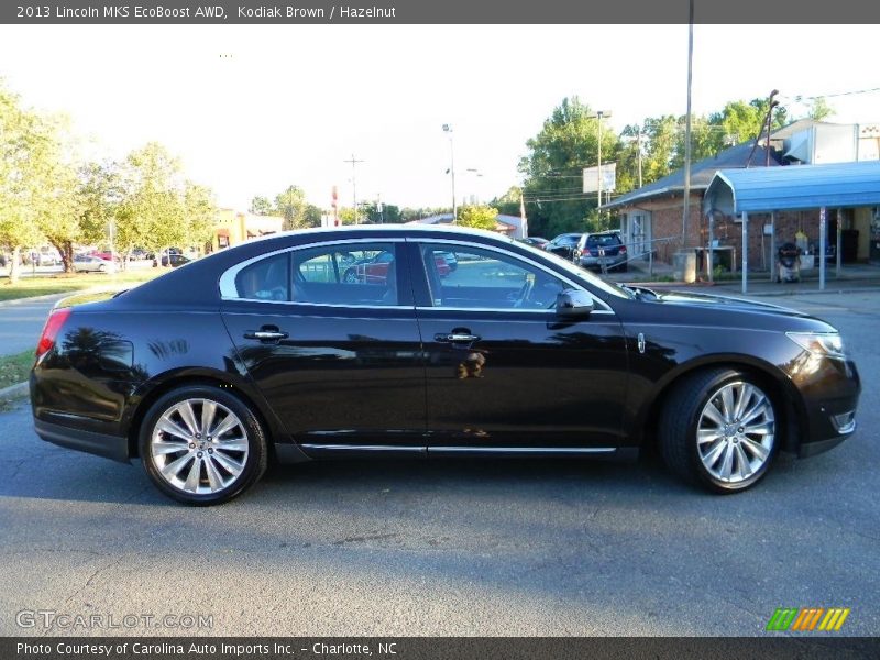 Kodiak Brown / Hazelnut 2013 Lincoln MKS EcoBoost AWD