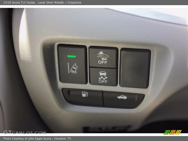 Lunar Silver Metallic / Graystone 2018 Acura TLX Sedan