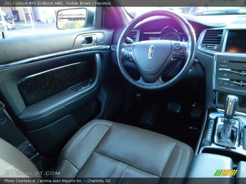 Kodiak Brown / Hazelnut 2013 Lincoln MKS EcoBoost AWD