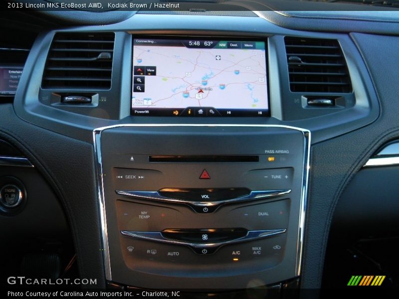 Kodiak Brown / Hazelnut 2013 Lincoln MKS EcoBoost AWD