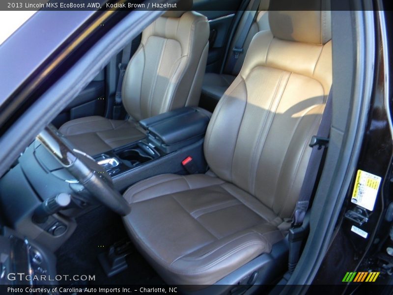 Kodiak Brown / Hazelnut 2013 Lincoln MKS EcoBoost AWD