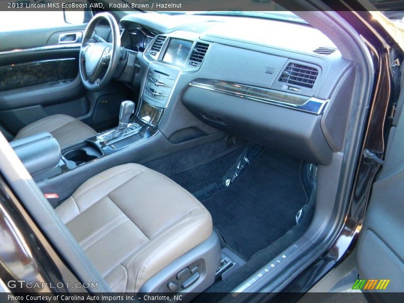 Kodiak Brown / Hazelnut 2013 Lincoln MKS EcoBoost AWD