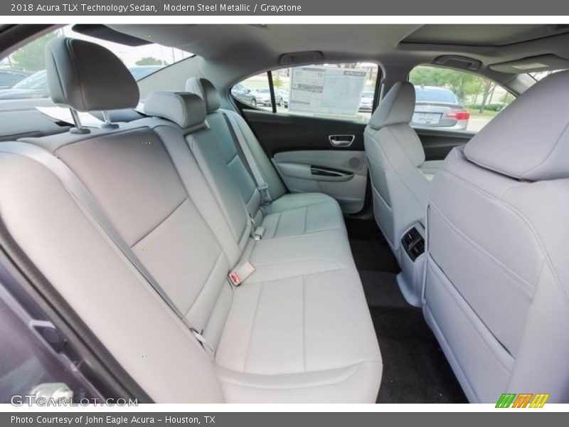 Modern Steel Metallic / Graystone 2018 Acura TLX Technology Sedan