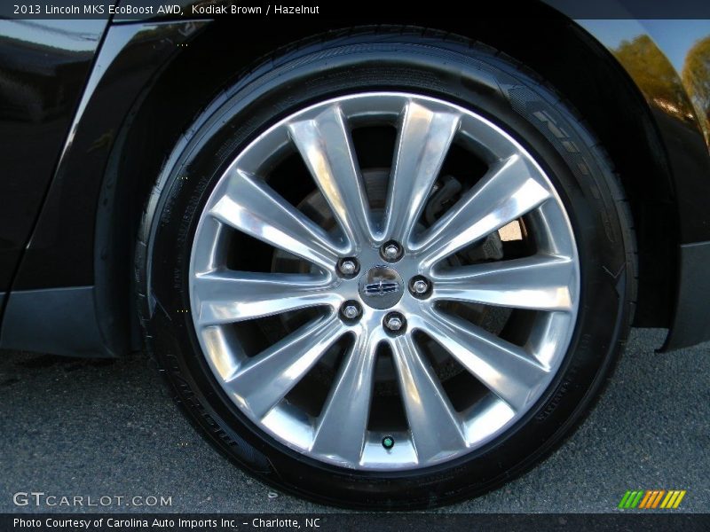 Kodiak Brown / Hazelnut 2013 Lincoln MKS EcoBoost AWD