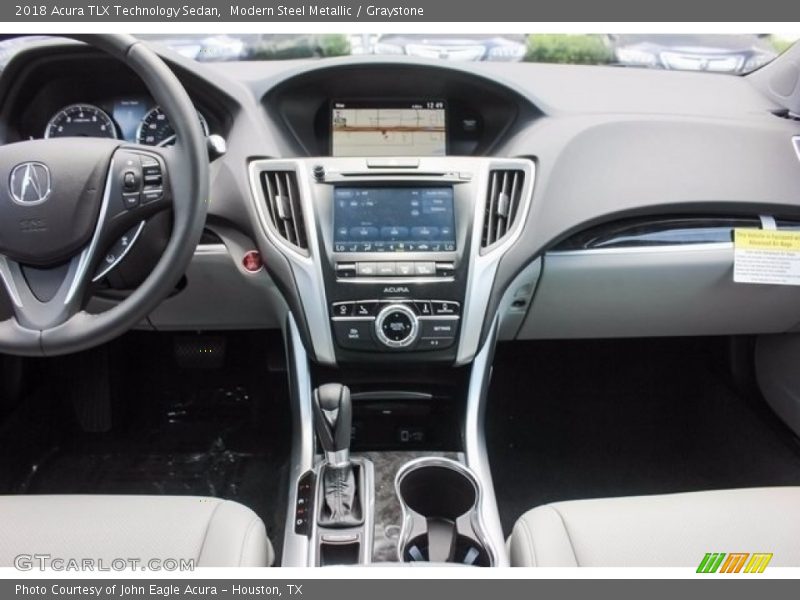 Modern Steel Metallic / Graystone 2018 Acura TLX Technology Sedan