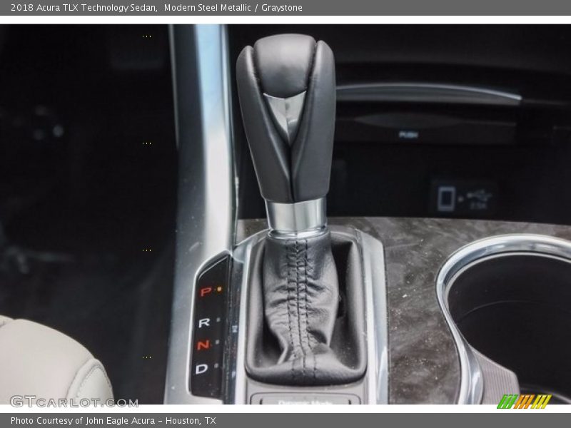 Modern Steel Metallic / Graystone 2018 Acura TLX Technology Sedan