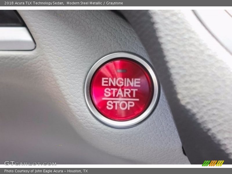 Modern Steel Metallic / Graystone 2018 Acura TLX Technology Sedan