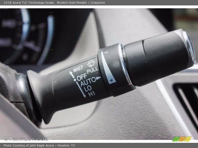 Modern Steel Metallic / Graystone 2018 Acura TLX Technology Sedan