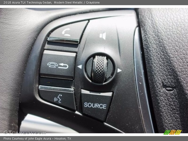 Modern Steel Metallic / Graystone 2018 Acura TLX Technology Sedan