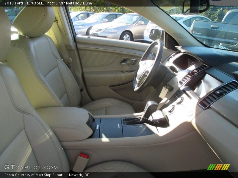 Ingot Silver Metallic / Dune 2013 Ford Taurus SEL