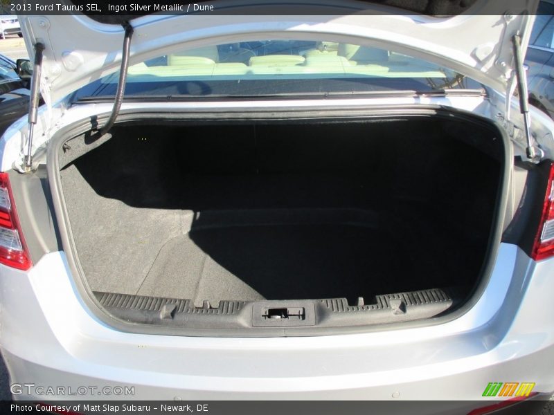 Ingot Silver Metallic / Dune 2013 Ford Taurus SEL