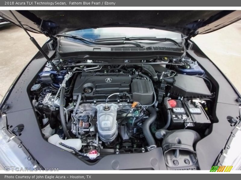 Fathom Blue Pearl / Ebony 2018 Acura TLX Technology Sedan