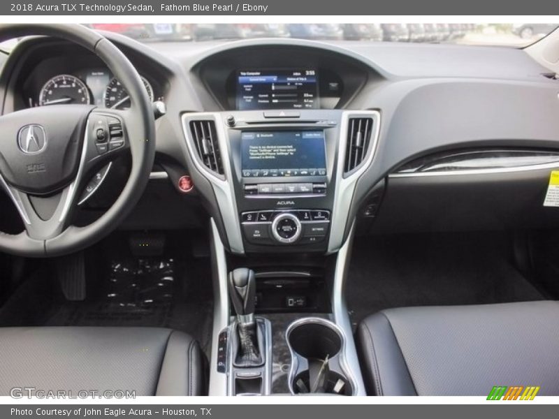 Fathom Blue Pearl / Ebony 2018 Acura TLX Technology Sedan
