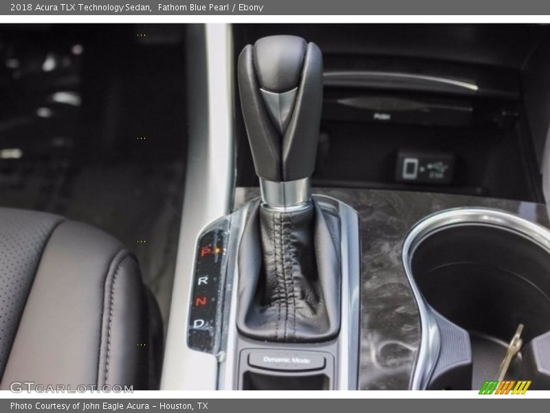 Fathom Blue Pearl / Ebony 2018 Acura TLX Technology Sedan