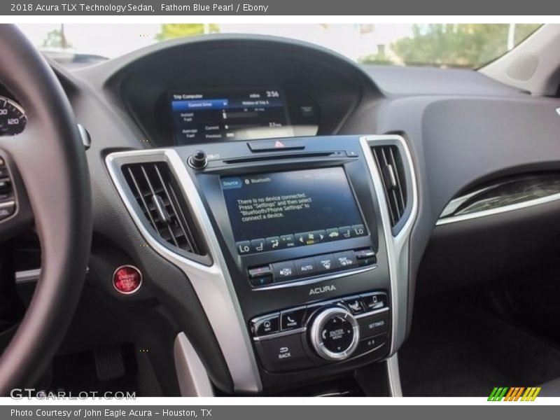 Fathom Blue Pearl / Ebony 2018 Acura TLX Technology Sedan