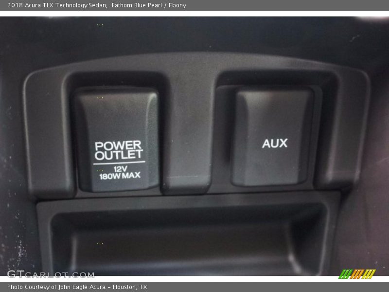 Fathom Blue Pearl / Ebony 2018 Acura TLX Technology Sedan