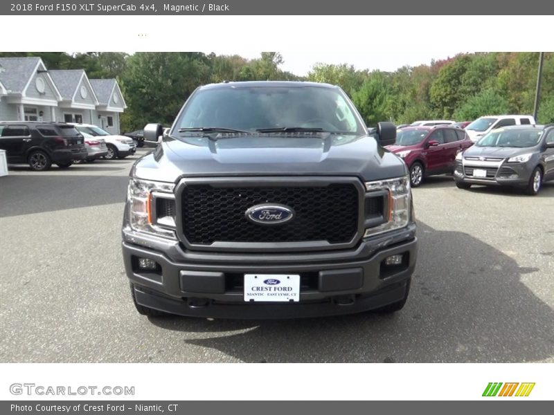 Magnetic / Black 2018 Ford F150 XLT SuperCab 4x4