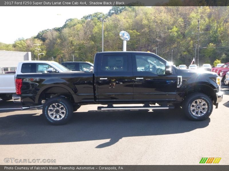 Shadow Black / Black 2017 Ford F250 Super Duty Lariat Crew Cab 4x4