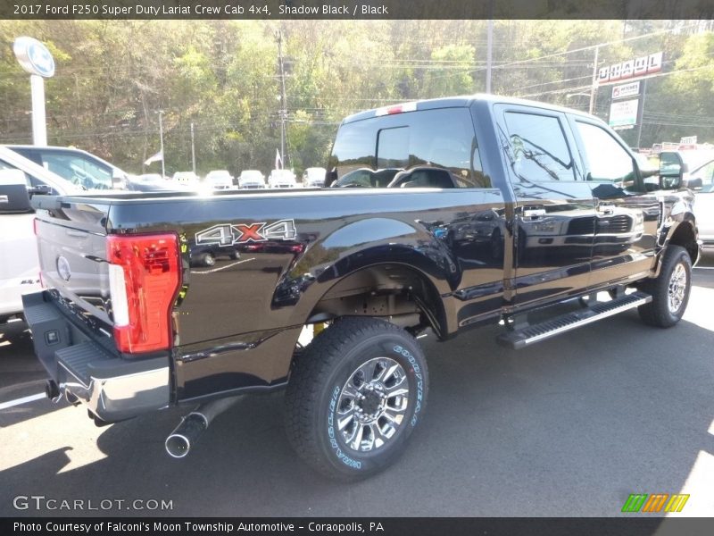 Shadow Black / Black 2017 Ford F250 Super Duty Lariat Crew Cab 4x4