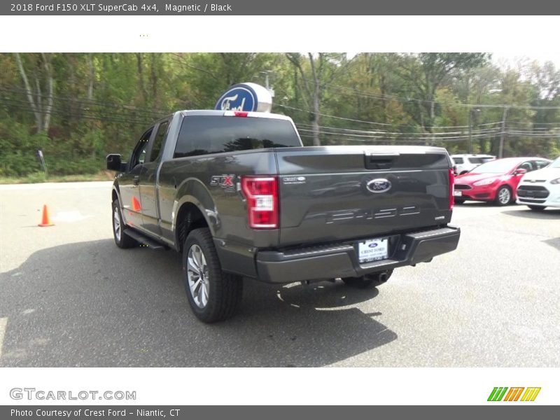 Magnetic / Black 2018 Ford F150 XLT SuperCab 4x4