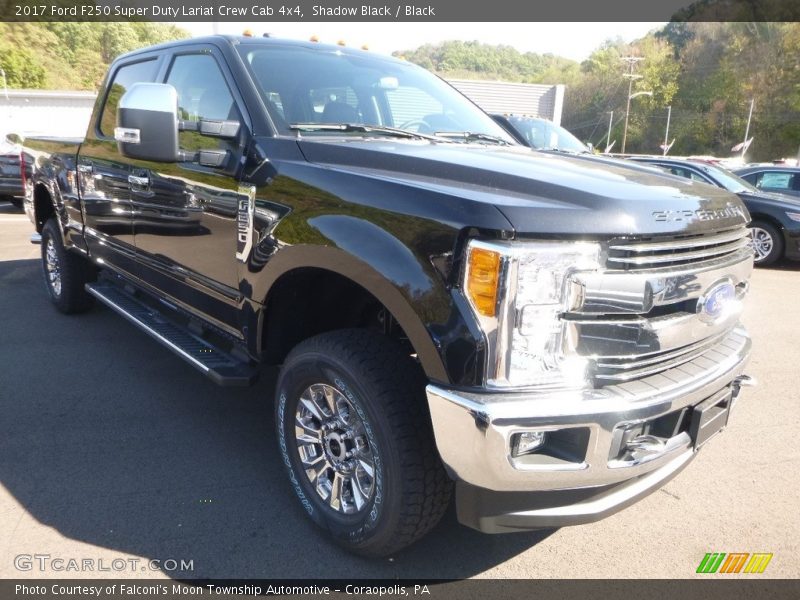 Shadow Black / Black 2017 Ford F250 Super Duty Lariat Crew Cab 4x4