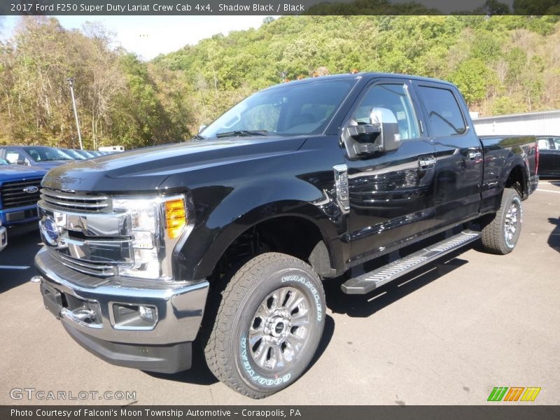 Shadow Black / Black 2017 Ford F250 Super Duty Lariat Crew Cab 4x4