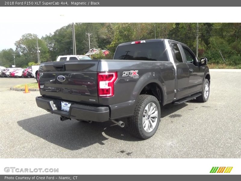 Magnetic / Black 2018 Ford F150 XLT SuperCab 4x4
