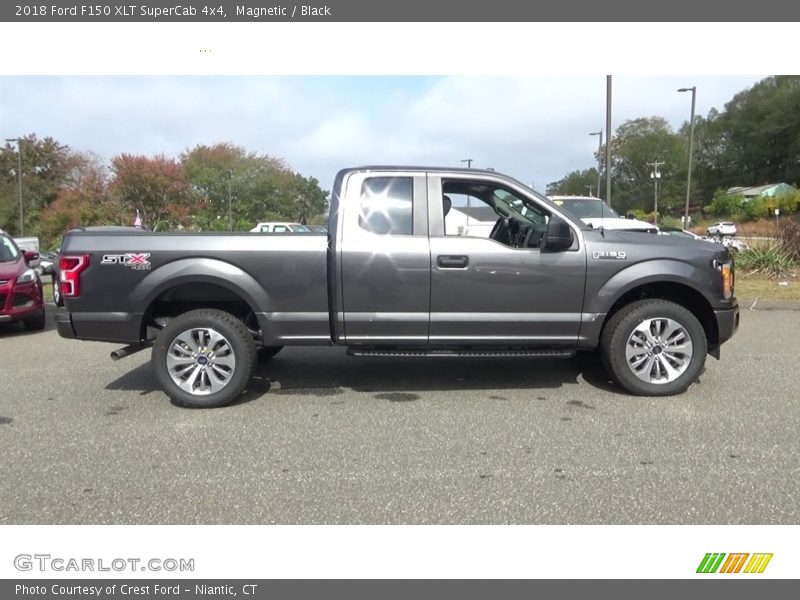 Magnetic / Black 2018 Ford F150 XLT SuperCab 4x4