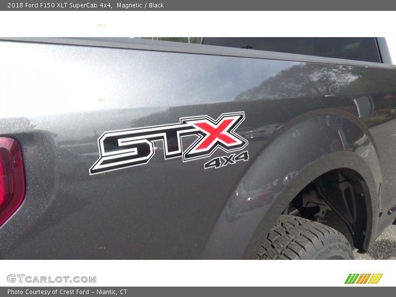 Magnetic / Black 2018 Ford F150 XLT SuperCab 4x4
