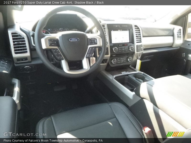 Shadow Black / Black 2017 Ford F250 Super Duty Lariat Crew Cab 4x4