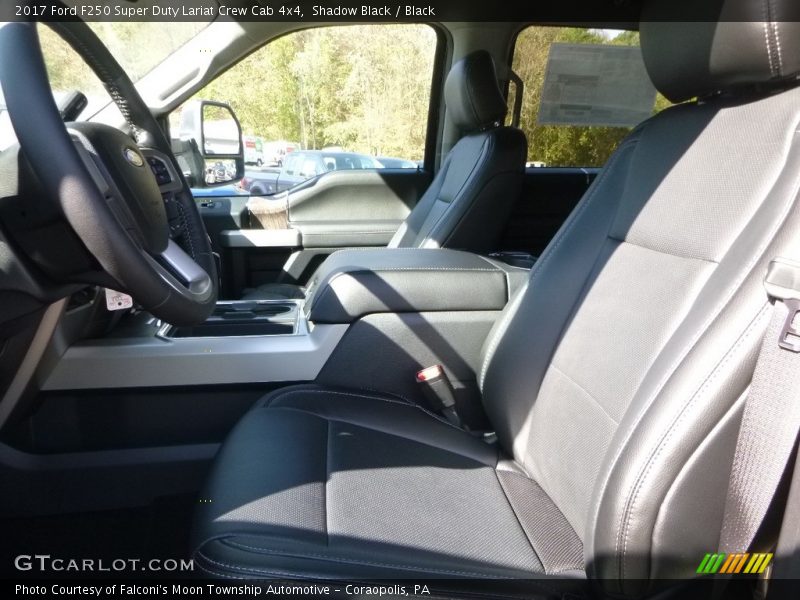 Shadow Black / Black 2017 Ford F250 Super Duty Lariat Crew Cab 4x4