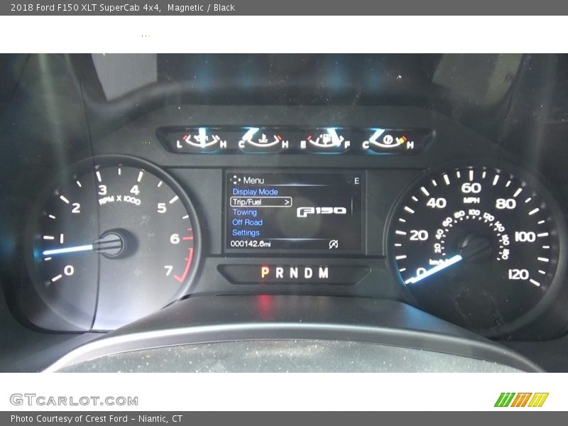 Magnetic / Black 2018 Ford F150 XLT SuperCab 4x4