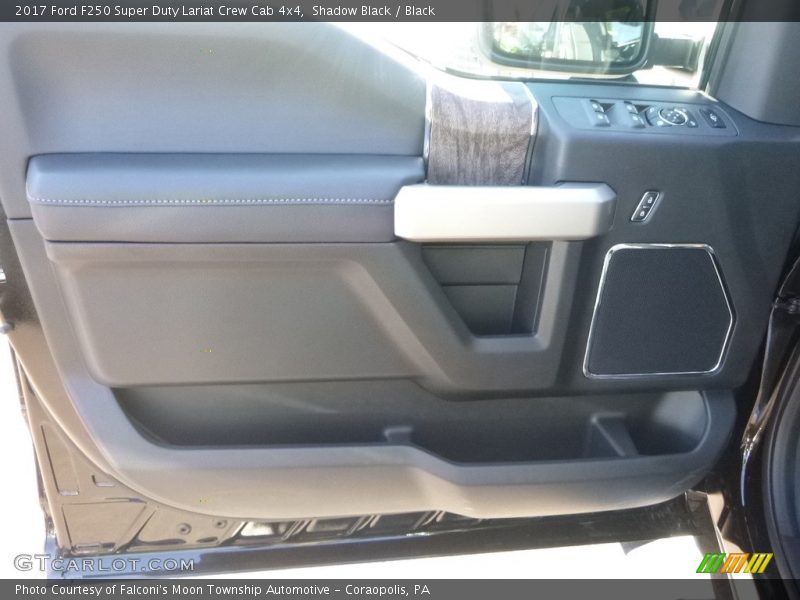 Shadow Black / Black 2017 Ford F250 Super Duty Lariat Crew Cab 4x4
