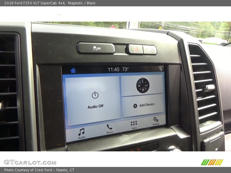 Magnetic / Black 2018 Ford F150 XLT SuperCab 4x4