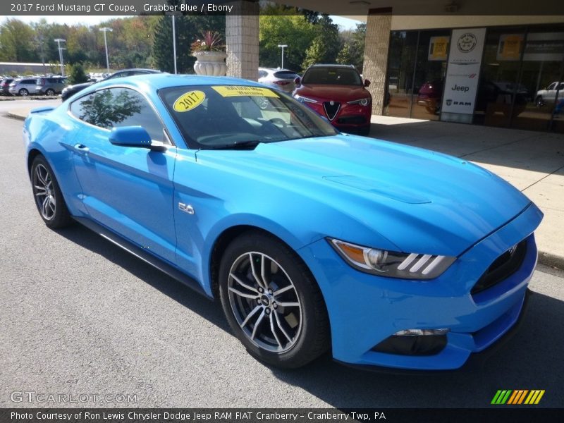 Front 3/4 View of 2017 Mustang GT Coupe