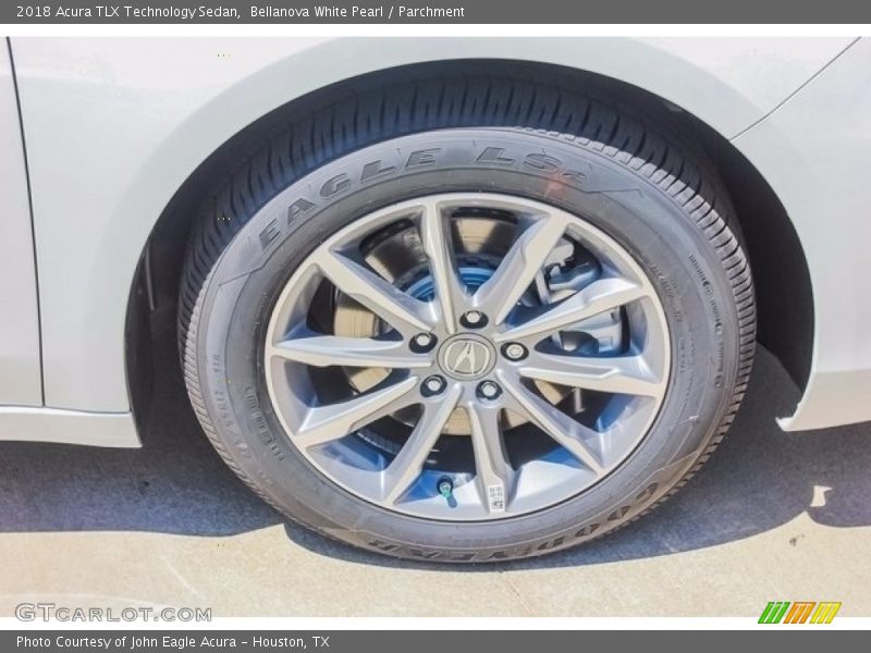 Bellanova White Pearl / Parchment 2018 Acura TLX Technology Sedan