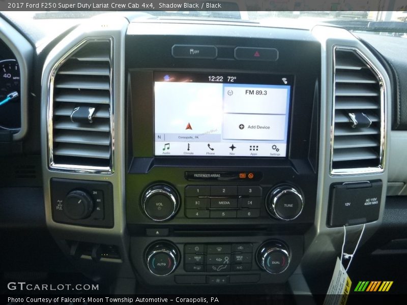 Shadow Black / Black 2017 Ford F250 Super Duty Lariat Crew Cab 4x4