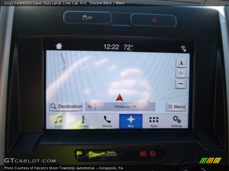 Shadow Black / Black 2017 Ford F250 Super Duty Lariat Crew Cab 4x4