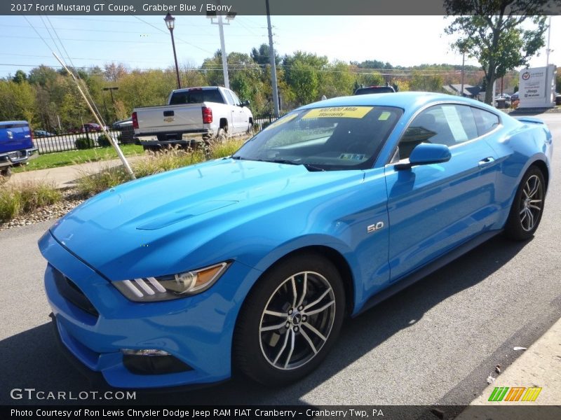  2017 Mustang GT Coupe Grabber Blue