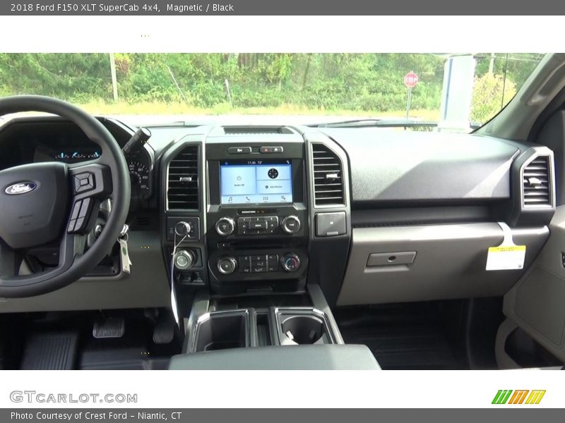 Magnetic / Black 2018 Ford F150 XLT SuperCab 4x4