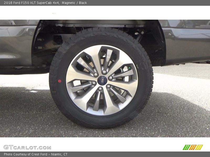Magnetic / Black 2018 Ford F150 XLT SuperCab 4x4