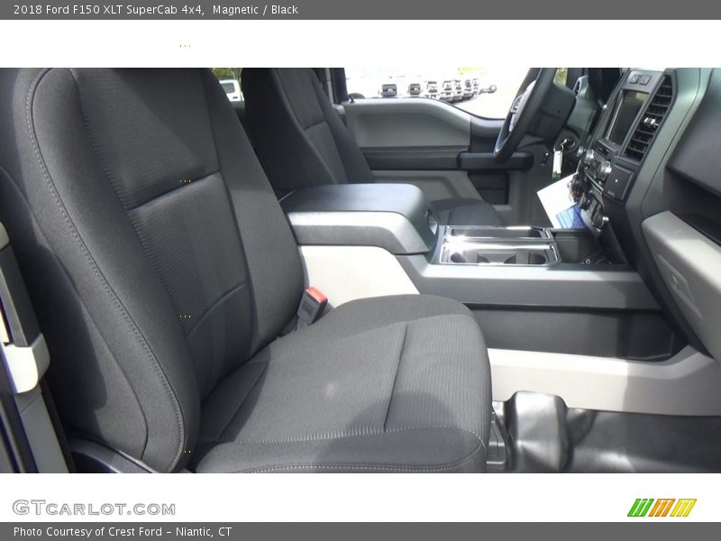Magnetic / Black 2018 Ford F150 XLT SuperCab 4x4