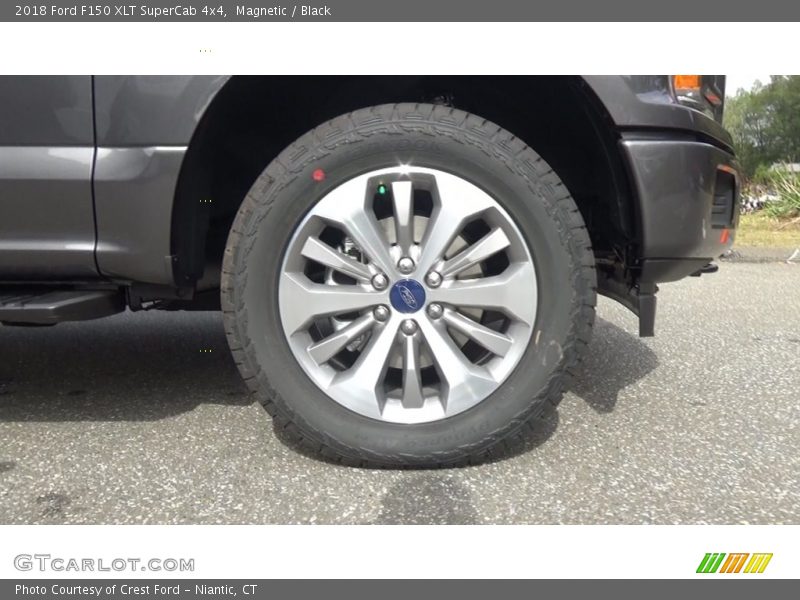 Magnetic / Black 2018 Ford F150 XLT SuperCab 4x4