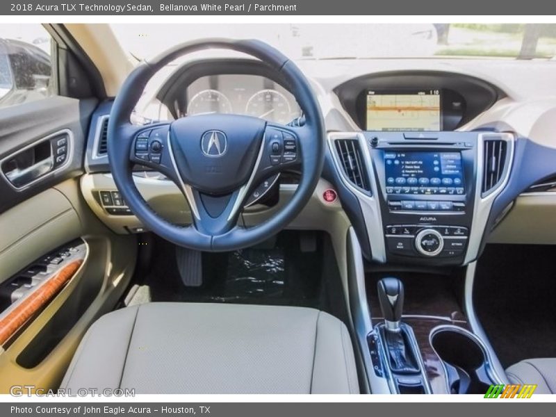 Bellanova White Pearl / Parchment 2018 Acura TLX Technology Sedan